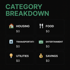 SmartCents Personal Budget Planner